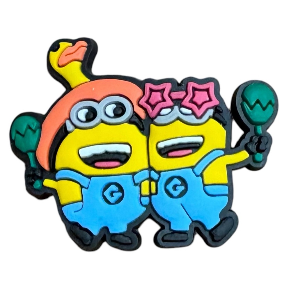Minions Croc Charm